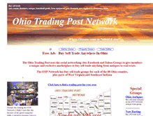 Tablet Screenshot of ohiotradingpost.net